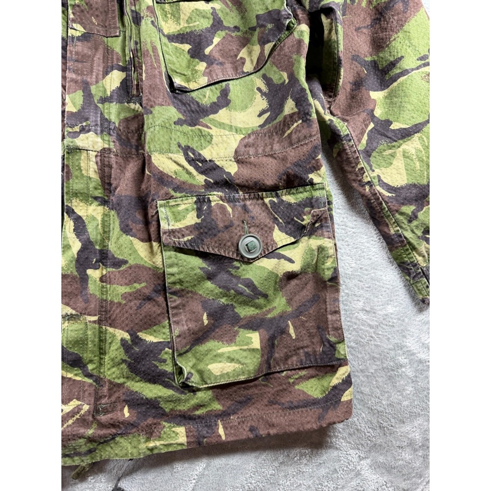 British Camouflage DPM Shirt Jacket Coat Military Army 180/112 Smock Combat 90s - Picture 3 of 11